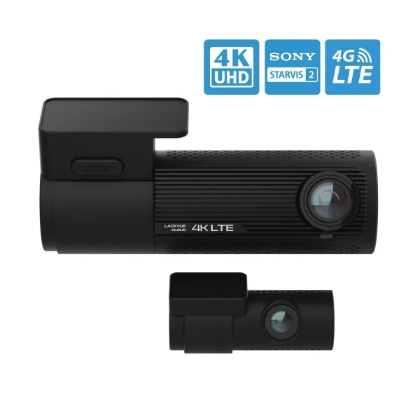 Видеорегистратор BlackVue DR970X-2CH Plus LTE: передняя 4K и задняя камеры
