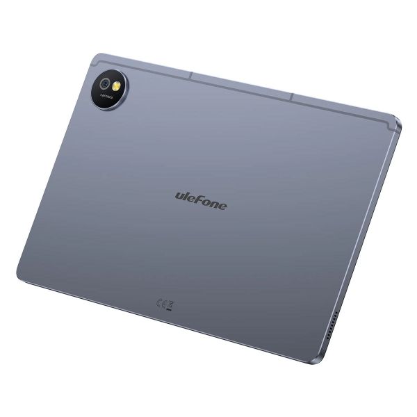 Parte trasera del Ulefone Tab A10 con el logotipo ulefone